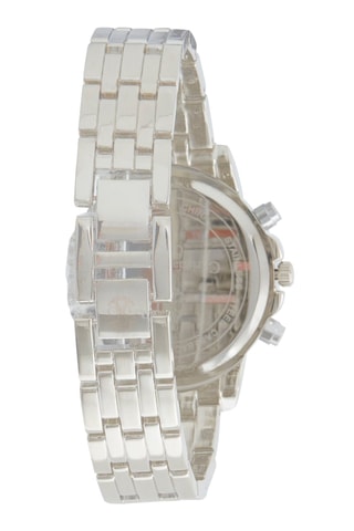 Montre à quartz en alliage - Compteur de petite seconde - Argenté et bleu