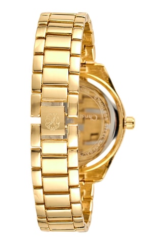 Montre à quartz en alliage - Doré et vert