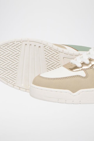 Baskets - Kaki et blanc