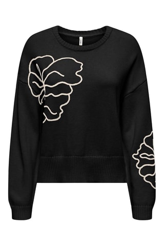 Pull - Noir et écru
