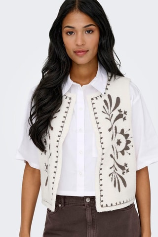 Gilet - Ecru