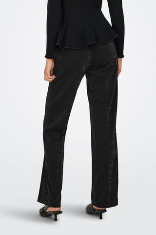 Pantalon regular - Noir