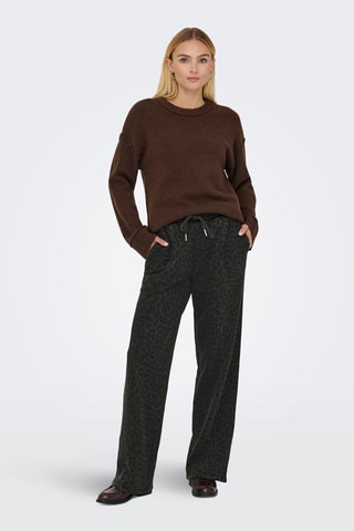Pantalon regular - Noir