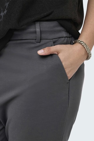 Pantalon regular - Gris foncé