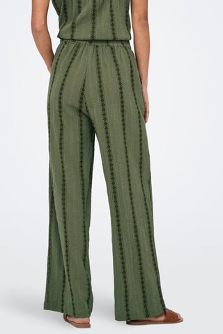 Pantalon loose - Vert