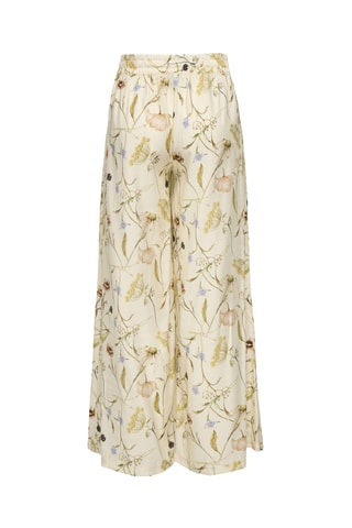 Pantalon wide legs - Ecru