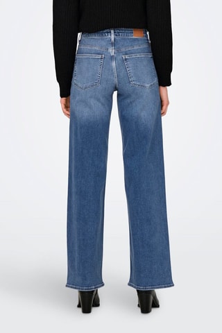 Jean wide legs bootcut - Bleu