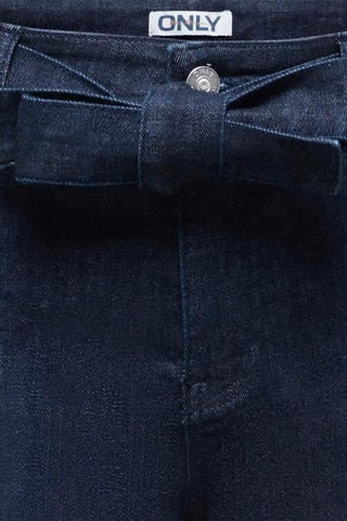 Jean wide legs taille haute - Bleu foncé