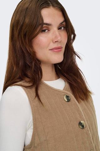 Veste sans manches - Marron