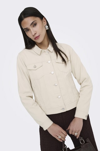 Veste en jean - Ecru