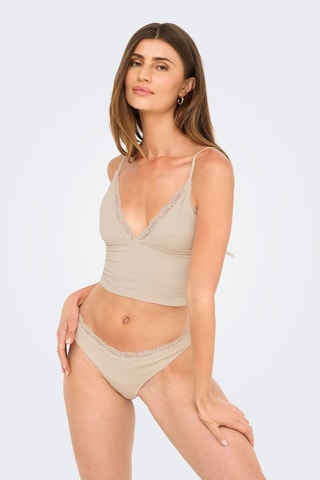 Crop top - Taupe