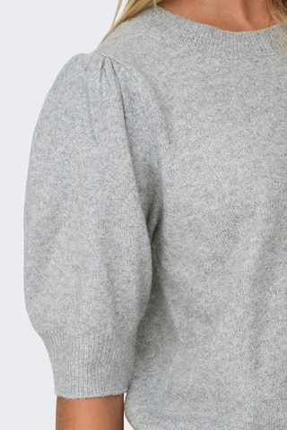 Top - Gris clair chiné