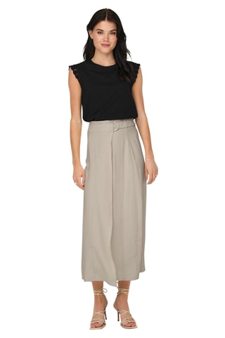 Top en coton biologique - Noir