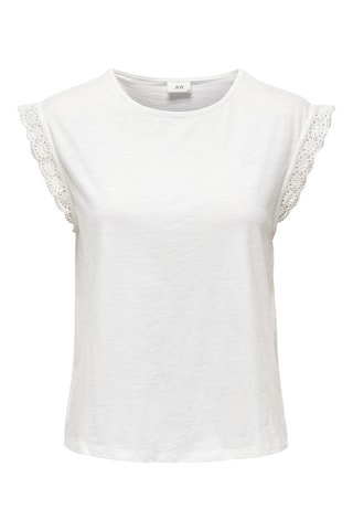 Top en coton biologique - Blanc