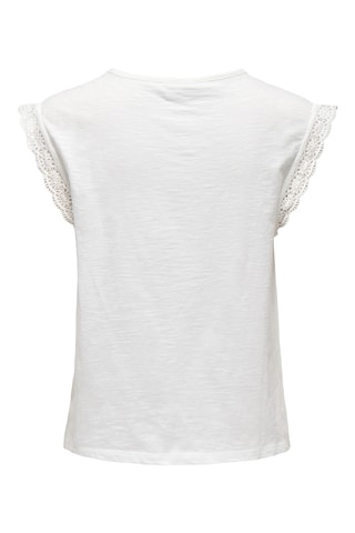 Top en coton biologique - Blanc