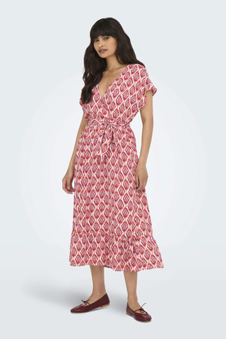 Robe droite - Rouge