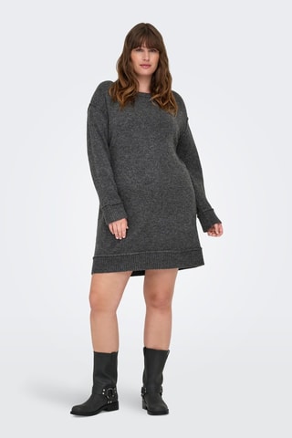 Robe pull - Gris chiné