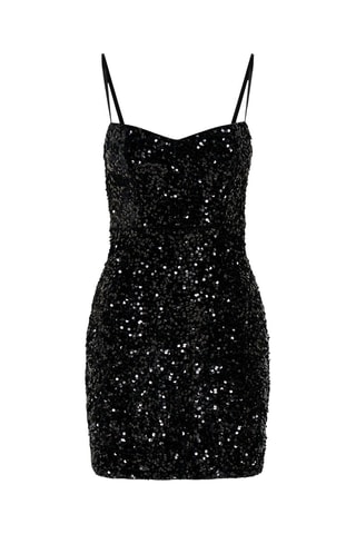 Robe fourreau - Noir