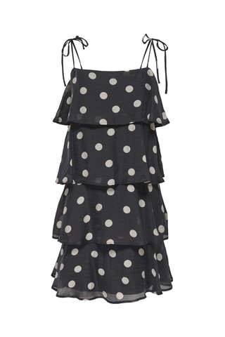 Robe volantée - Noir