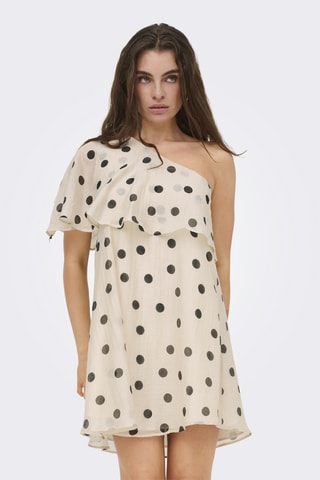 Robe asymétrique - Blanc
