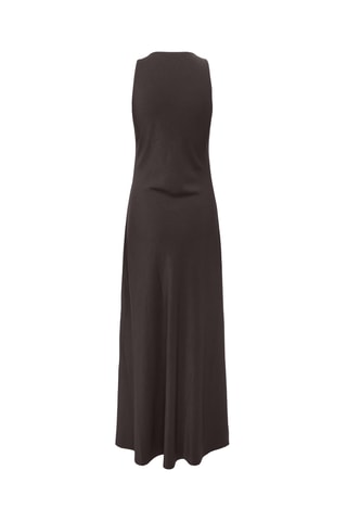 Robe droite - Marron