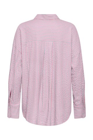 Chemisier regular - Rose et vert