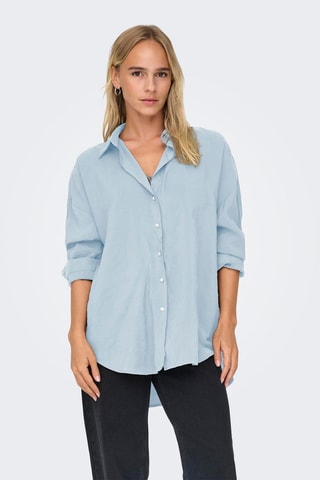 Chemisier oversize - Ciel