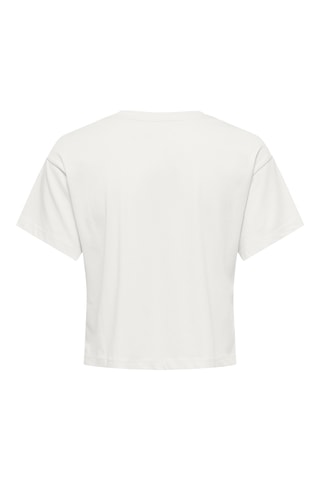 T-shirt regular en coton biologique - Blanc