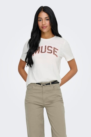 T-shirt en coton biologique - Blanc