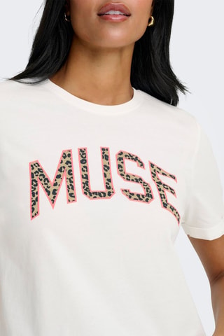 T-shirt en coton biologique - Blanc