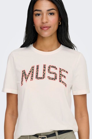 T-shirt en coton biologique - Blanc