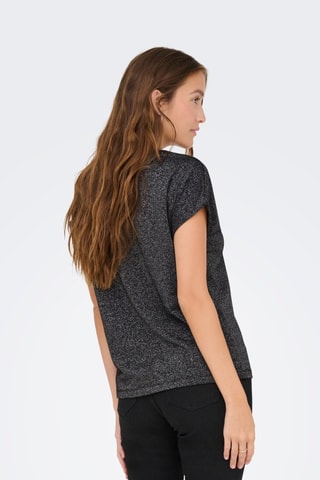 T-shirt - Noir chiné