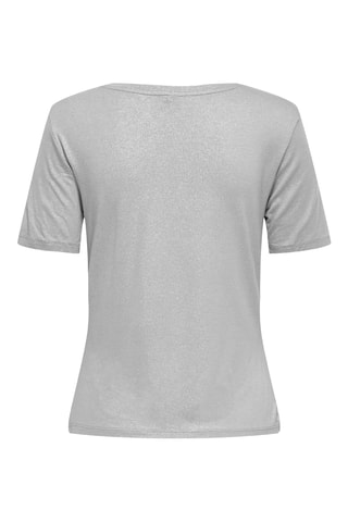 T-shirt regular - Gris chiné