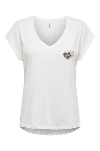 T-shirt en coton biologique - Blanc