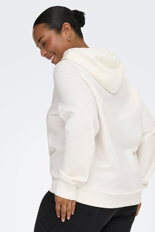 Sweat à capuche - Ecru