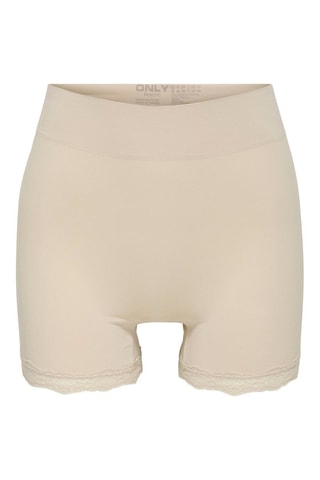 Short taille haute - Taupe
