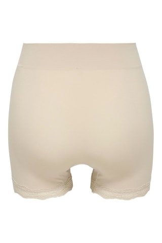 Short taille haute - Taupe