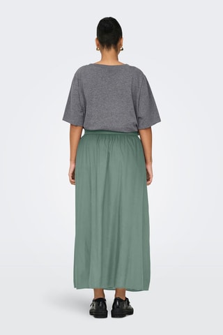 Jupe longue taille haute - Vert clair