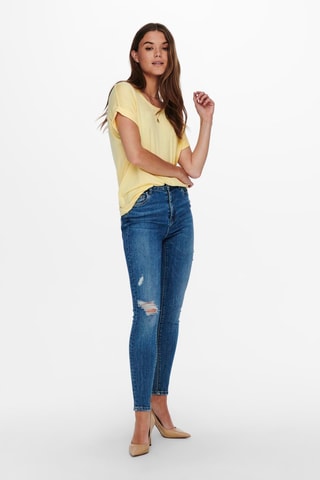 T-shirt regular - Jaune