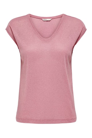 T-shirt loose - Vieux rose