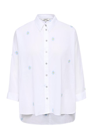 Chemisier boxy - Blanc