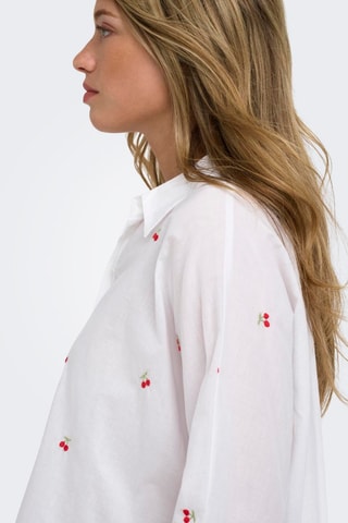 Chemisier boxy - Blanc