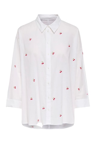 Chemisier boxy - Blanc
