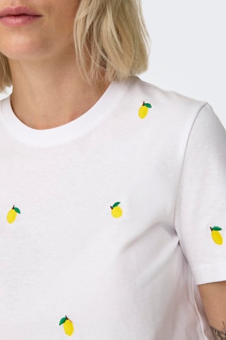 T-shirt regular en coton biologique - Blanc