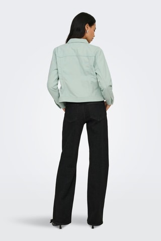 Veste en jean - Vert d’eau