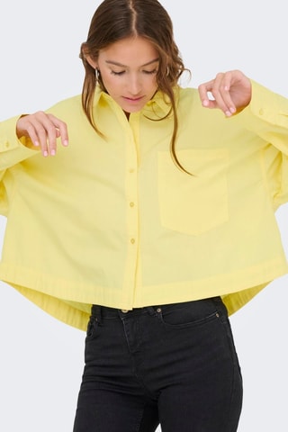 Chemisier regular - Jaune