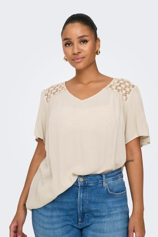 T-shirt regular - Gris clair