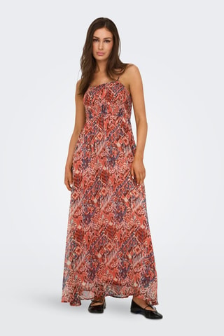 Robe longue - Orange