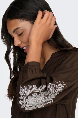 Blouse - Marron foncé