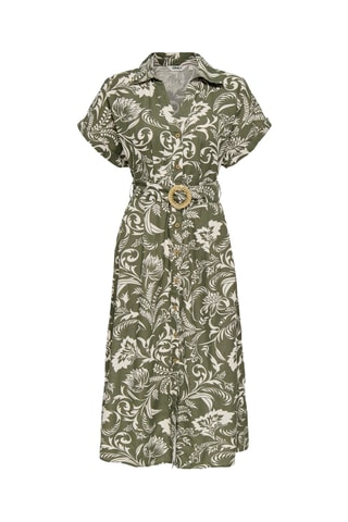 Robe chemise - Vert